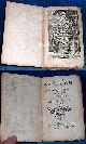  Focquenbroch, W. van (1640-1670), ALLE DE WERKEN van W.V. Focquenbroch. EERSTE DEEL  Versamelt en Uitgegeven door Abraham Bogaert, De derde Druk.