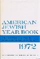 FINE, MORRIS; MILTON HIMMELFARB (EDS), American Jewish Year Book (Vol. 73, 1972)