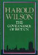 9780060146764 Wilson, Harold, Governance of Britain. 1977, C 1976
