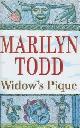 9780727861177 Todd, Marilyn, Widow's Pique