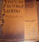 , Violin Intermezzo Album for Violin and Piano (First to Third Positions)
