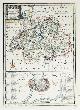  BOWEN, Emanuel:, A new & accurate map of Switzerland with its Allies and Subjects. Composed from the most approved maps &c. and regulated by astronom. observations.