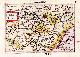  BERTIUS, P.:, Carte de la 'Helvetia'. Svvitserland.