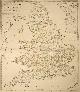  BOWLES:, Bowles's New Travelling Map England and Wales. Exhibiting all the direct and principal Cross Roads: with distances from Town to Town according to the Mile stones, and other exact Admensurations.