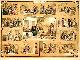  , Les cinq sens. (Ouïe - Goût - Toucher - Odorat) Avec 4 ff de texte explicatif, tiré de: DELBRÜCK, Jules: Les récréations instructives ca. 1860. Lithographie originale en couleurs par BELIN.