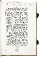  ALVERNUS, Guillelmus (William of AUVERGNE)., Libri ... de fide et legibus.[Augsburg, Günther Zainer, ca. 1475/1476]. Small folio. Set in a hybrid roman type with gothic elements (a single column of 43 lines per page plus running heads), with the first 3 lines, including the title, in a slightly larger rotunda gothic. With all initials supplied in manuscript in red, rubricated throughout. Contemporary, richly blind-tooled vellum over wooden boards, two brass clasps, blue edges, "Nr. 56" in red ink written at the foot of the spine.