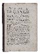  [ALF LAYLA WA-LAYLA - PORTUGUESE - GANIM]., Historia de Ganem, filho de Abou Aibou, denominado o escravo de amor. Traduzida do Arabio em Francez, e ultimamente no idioma Portuguez, por B.A.E.(Colophon: Lisbon, Francisco Borges de Sousa, 1792). Small 4to (21 x 15 cm). Disbound, spine lined with a strip of black paper.