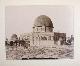  [BONFILS, Félix]., Jerusalem.[Palestine, 1880s]. Oblong album (44.5 x 31.5 cm) With 71 large photographic albumen prints, mostly ca. 22 x 28 cm, signed and captioned in the negative (in French and English), mounted on both sides of the album's leaves. Includes a three-part folding panorama of Jerusalem from Mount Olivet, measuring 82 x 21 cm. Original auburn morocco with gold-stamped front board, gilt edges.