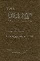  Dartmouth Poetry Society, The Scrip, a Magazine of Undergraduate Poetry, Volume 1, Number 1