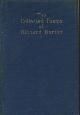  Burton, Richard, The Collected Poems of Richard Burton; with an Introduction by Alfred Kreymborg