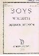  W M Letts, Maurice Jacobson, Boys, Song Key G for Low Voice