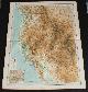  The Times and J. G. Bartholomew, Map of Western Section of United States from the 1920 Times Survey Atlas (Plate 92) including Washington, Oregon, Montana, Idaho, Wyoming, California, Nevada, Utah, Arizona, etc.