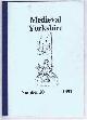 edit. Michael Collinson. Brian Barber; Sylvia Thomas; Micahel Collinson; Dave Evans, Medieval Yorkshire, Number 20, 1991