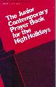  GREENBERG, SIDNEY WITH S. ALLAN SUGARMAN, The Junior Contemporary Prayer Book for the High Holidays