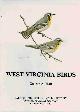  HALL, GEORGE A, West Virginia Birds. Distribution and Ecology