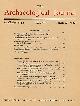  EDITOR, The Archaeological Journal. Volume 127 for the Year 1970