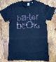  T BARTER BOOKS, Barter Books 'Black on Black' T-Shirt Medium (M)