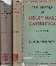  BULLOCK, F W B, The History of Ridley Hall Cambridge. 2 Volume Set