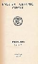  EDITOR, English Ceramic Circle. Transactions. Volume 2. Transactions Nos. 6 - 10. 1938 -1947