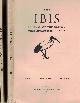  HARTLEY, P H T [EDS.], The Ibis. Journal of the British Ornithologists' Union. Volume 110. Nos 2 and 4. 1968