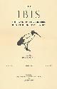  KEAR, JANET [ED.], The Ibis. Journal of the British Ornithologists' Union. Volume 124. Nos 1, 2, 3 and 4. 1982