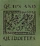  SCUPHAM, CAROLA [ED.], Quips and Quiddities a Latin Rag-Bag