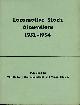  FRY, E V; POLLOCK, D R; PROUD, P; SMITH, C; WHITE, D E [EDS.], Locomotive Stock Alterations 1952-1954