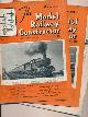  DENNY, PETER; RUSH, F N; BARTLETT, K V; &C, The Model Model Railway Constructor. Volume 18. October - December 1951
