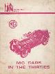  CLARKE, R M [ED.], Mg Cars in the Thirties