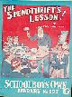  BROOKS, EDWY SEARLES, The Spendthrift's Lesson. Schoolboys' Own Library No 297