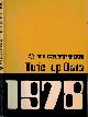  [EDITOR], Ti Crypton Tune-Up Data 1978