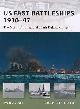  BURR, LAWRENCE; BULL, PETER [ILLUS.], Us Fast Battleships 1936-47. Osprey New Vanguard Series No. 169/