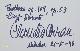  ARRAU, Claudio (Pianist):, eigenhändig signierte und datierte Autogrammkarte: Beethoven op. 109, op.- 53. Liszt Sonate.