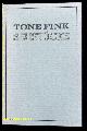  FINK, Tone:, Sehstücke. Zeichnungen aus den Jahren 1984-87.