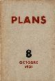  N/A., Plans. Revue mensuelle. Nr 8, Octobre 1931.