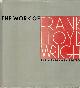  Wright, Frank Lloyd. Contributions/Wijdeveld H. Th.; Wright, Olgivanna Lloyd Introductions., The Work of Frank Lloyd Wright. The Wendingen Edition.