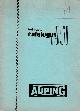  Auping., Beknopte catalogus 1951.