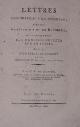  (MASSON , Charles François Philibert)., Lettres d'un Français a un Allemand, servant de réponse a Mr. De Kotzebue, et de supplément aux Memoires secrets sur la Russie. Suivies d'un précis historique de la déportation et de l'exil de l'auteur.