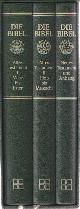 3438017342 , Die Bibel : nach der Übersetzung Martin Luthers. Altes Testamen Teil 1 Mose bis Ester - Teil 2 Hiob bis Maleachi - Neues Testament und Anhang.