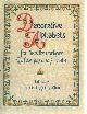 0486241750 Belanger Grafton, Carol (ed.), Decorative Alphabets for Needleworkers Craftsmen and Artists.
