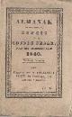  , Almanak ter bevordering van kennis en goeden smaak voor het schrikkeljaar 1840. Dertiende jaargang. Uitgegeven door het Departement Leens der Maatschappij: Tot Nut van het Algemeen.