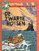 9030329815 Hergé, De avonturen van Kuifje. De zwarte rotsen, gevolgd door De geheimzinnige ster.