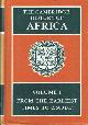 052122215x Clark, J Desmond; J.D. Fage; Roland Oliver; Richard Gray; John Flint; G.N. Sanderson; A.D. Roberts; Michael Crowder (Eds.), The The Cambridge History of Africa - 8 Volumes (complete).