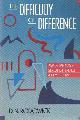 0415903327 Rodowick, David, The Difficulty of Difference: Psychoanalysis, Sexual Difference and Film Theory.