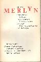  Fens, Kees , H.U. Jessurun d'Oliviera & J.J. Oversteegen (redactie), Merlyn, literair tijdschrift. Vierde jaargang, nummer 4, juli 1966.