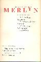 Fens, H.U. Jessurun d'Oliviera & J.J. Oversteegen (redactie), Kees, Merlyn, literair tijdschrift. Derde jaargang, nummer 1 t/m 6 compleet.