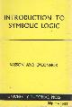 0723104565 Basson, A.H. & D.J. O'Connor, Introduction to Symbolic Logic.