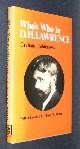  Holderness, Graham,, WHO'S WHO IN D. H. LAWRENCE.