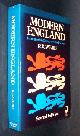  Webb, R. K.,, MODERN ENGLAND - From The Eighteenth Century To The Present.