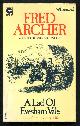  Archer, Fred,, A LAD OF EVESHAM VALE.